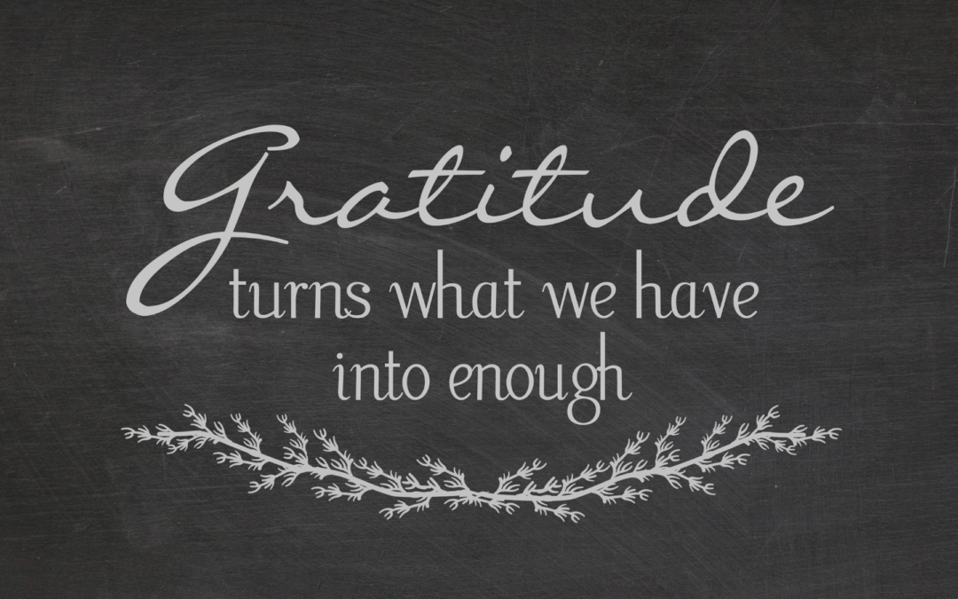 Why I spend 30 Days Focused on Gratitude